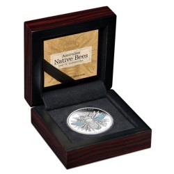 1 oz LEAFCUTTER BEE Native Bees 2026 NIUE PROOF Ag