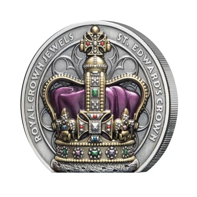 2 oz St. Edward´s crown Ultra high relief 2026 Antique