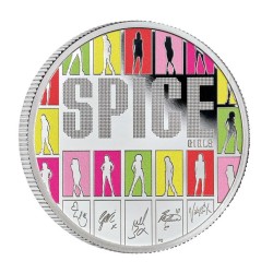 Music Legends - Spice girls 1oz 2026 PROOF coloured 2GBP