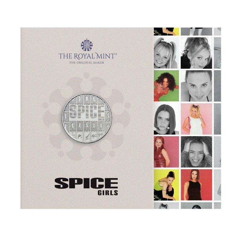 5 Pounds Music Legends - Spice girls 2026 CuNi BU v blistru