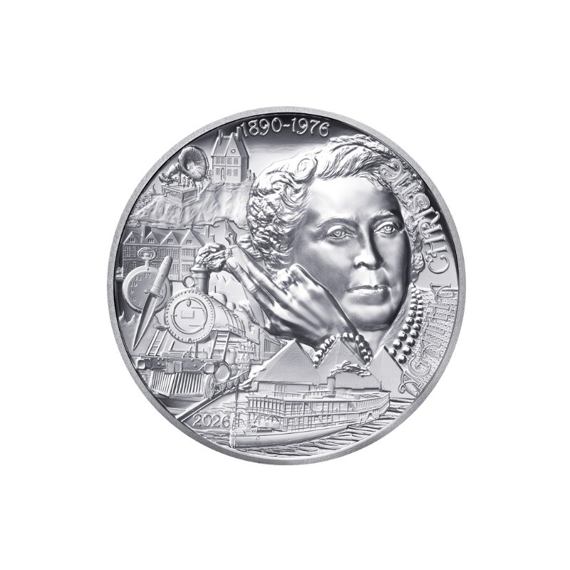 1 oz AGATHA CHRISTIE 20€ FRANCIE 2026 PROOF Ag