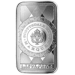 stříbrná cihlička 1 oz Marquee Peacock .9999Ag