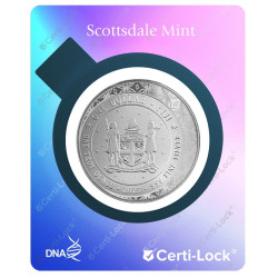 1 oz Unicorn "CELESTRA" jednorožec $1 Fiji 2025 kolorovaná