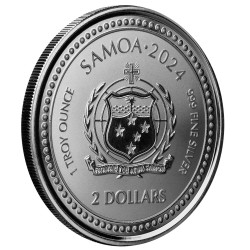 1 oz Jesus the Creator Ježíš Stvořitel SAMOA 2024 PROOF-like .999Ag