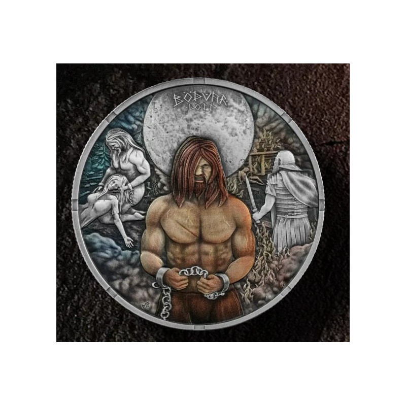 2026 Bödvar Saga: Loss Vengeful 1 oz Silver Antik .9999Ag