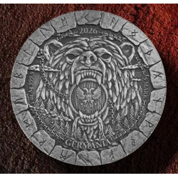 2026 Bödvar Saga: Loss Vengeful 1 oz Silver Antik .9999Ag