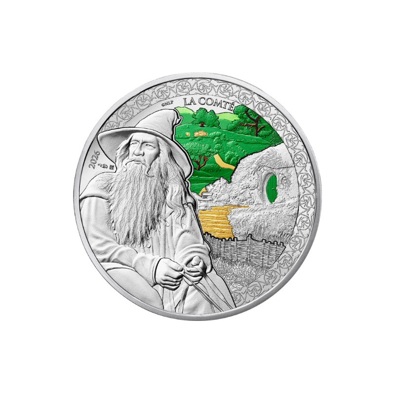 50 EURO Gandalf and the Shire 2026 coloured