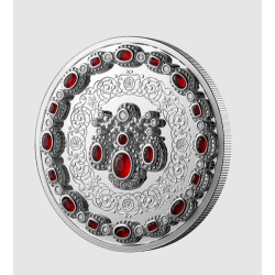 1 oz The Baring Ruby Necklace - Pocta 100. výročí narození královny Alžběty II.  KANADA 2026 PROOF