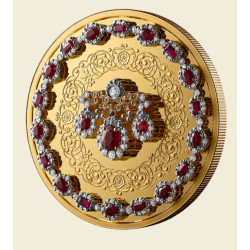 zlatá mince 60,08g The Baring Ruby Necklace - Pocta 100. výročí narození královny Alžběty II.  KANADA 2026 PROOF