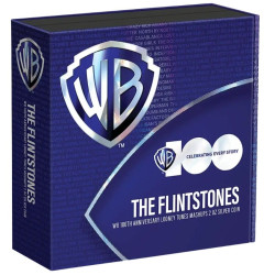 2 oz The Flinstones Mashup Looney Tunes 100. výročí 2023 PROOF Ag