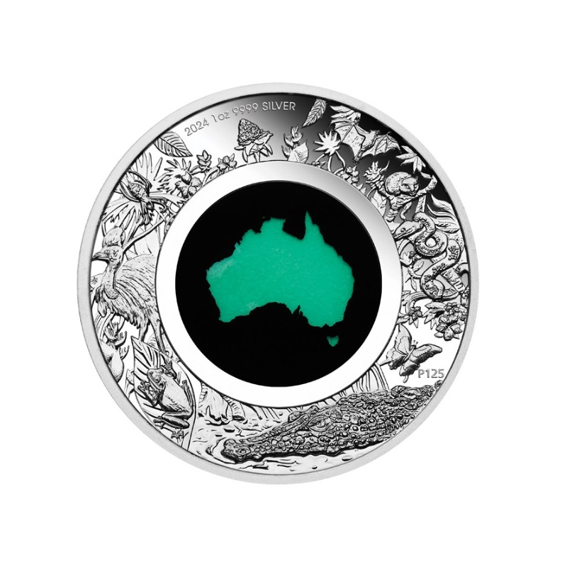 1 oz Great Southernland Chrysoprase 2024 Austrálie PROOF