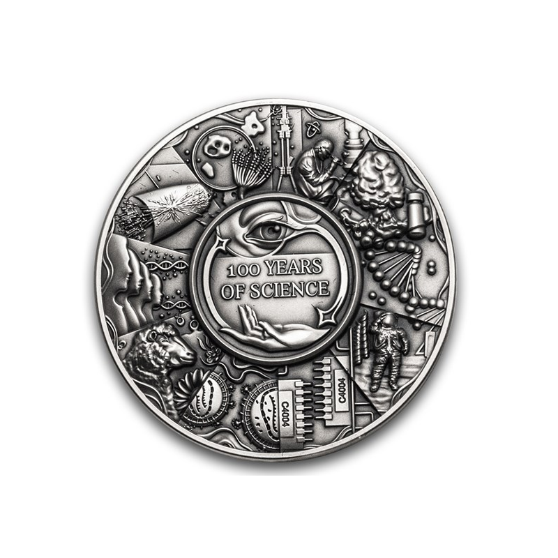2 oz 100 years of science NIUE 2026 Antik UHR
