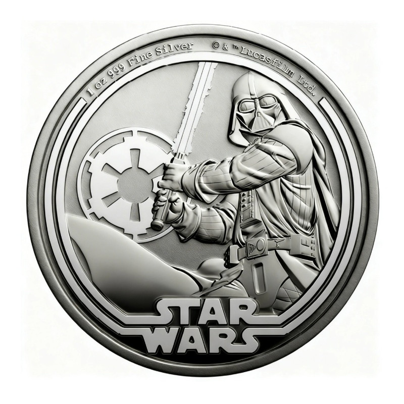 Niue: Star Wars – Darth Vader 1 unce Stříbro 2026 HM