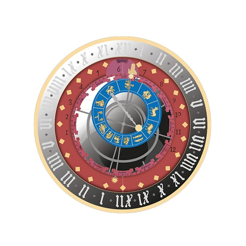 1 oz Bern Astronomické hodiny - City Clocks 2026 Malta 5€ PROOF color Ag
