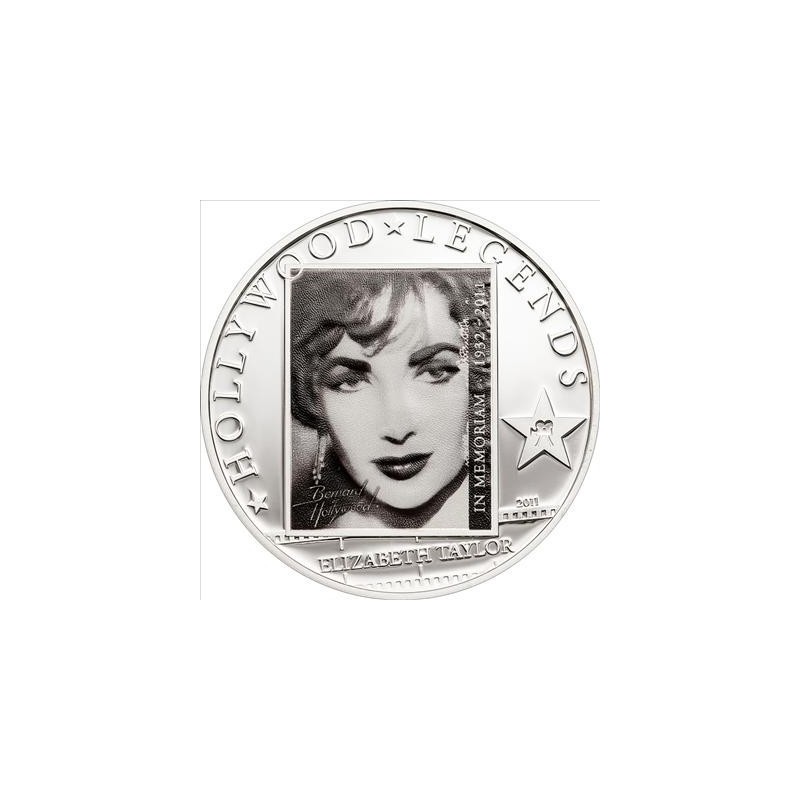 5 Dollars Hollywoodské legendy Liz Taylor 2011 PROOF