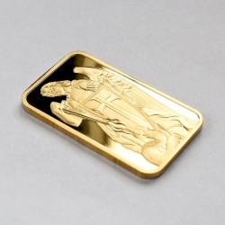 gold bar 1 oz Angel Michael PAMP Scottsdale Mint .9999 Au