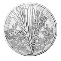 stříbrná mince 100 EURO Pšenice 2022 Francie (50g .900Ag)