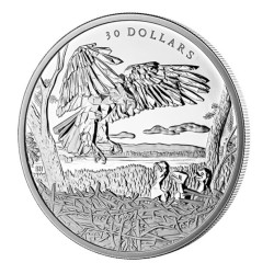 2 oz Multifaced Animal Family - Bald eagles 2022 Kanada