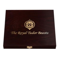 Case for silver coins 2 oz The Royal Tudor Beasts