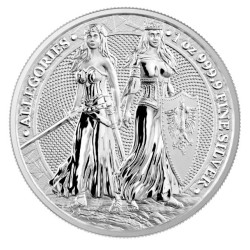 1 oz The Allegories:Polonia&Germania 2022 BU