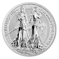 5 oz The Allegories: Polonia&Germania 2022 BU