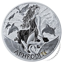 1 oz Bohové Olympu Afrodita (Aphrodite) 2022 BU (6.)