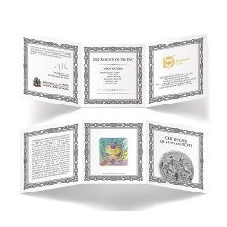 1 oz 5 EURO Rytíři minulosti 2022 Malta (2.) .9999Ag