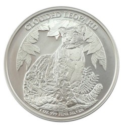 1 oz Kambodža - Leopard obláčkový (Clouded Leopard) 2023 BU (1.)