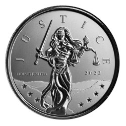 1 oz Lady Justice 2022 BU