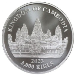 1 oz Lost Tigers of Cambodia 2023 BU (2.)