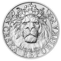 1 oz Czech Lion (Český lev) 2022 BK NGC MS66