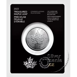 1 oz Maple leaf 2023 Special edition in blister (in memoriam)