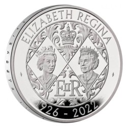 Her Majesty Elizabeth II. 1926 - 2022 PROOF Piedfort (56,56g) MT