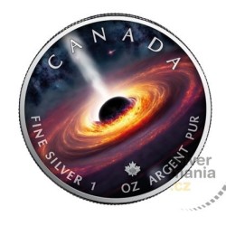 1 oz Maple Leaf The Universe - Black hole 2023  (2.)