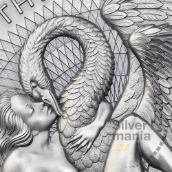 2 oz Leda and the Swan Celestial Beauty 2023 Ag 2000francs