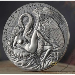 2 oz Leda and the Swan Celestial Beauty 2023 Ag 2000francs