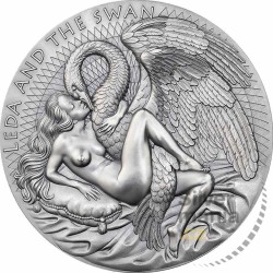 2 oz Leda and the Swan Celestial Beauty 2023 Ag 2000francs