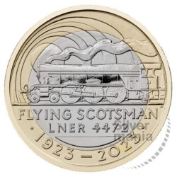 12 g FLYING SCOTSMAN 2 GBP CuNi 2023 BU