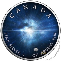 1 oz Maple Leaf The Universe - Big Bang 2023  (3.)