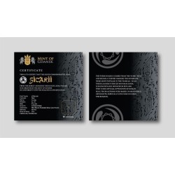 2 oz 5$ Sicarii - Assassins 2023 gilded