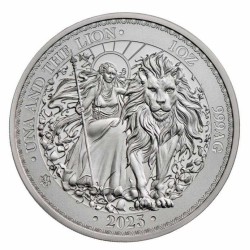 1 oz Una and the Lion 2023 BU SV. Helena