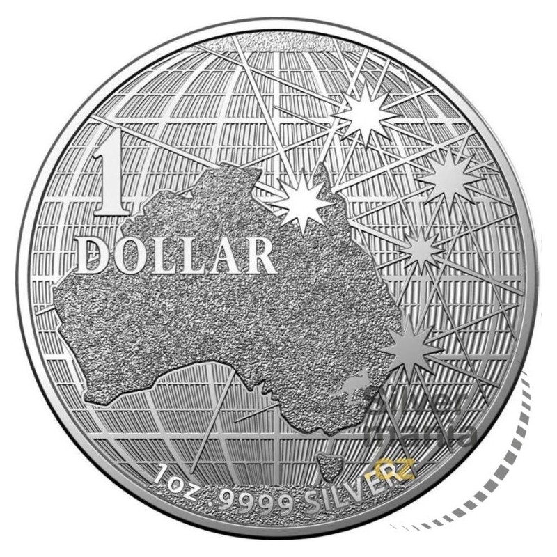 1 oz Southern Sky 2021 $1 Austrálie .9999Ag