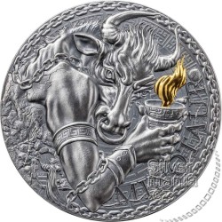 1 oz Minotaur Great Greek Mythology 2023