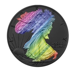 1 oz American Eagle Rainbow edition 2022