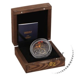 2 oz Lost World Cities Pompeii 2023 High Relief + Antique (3.)