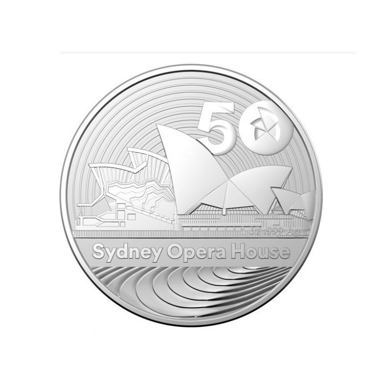 1 oz 50. výročí Opery SYDNEY 2023 BU (Elizabeth II 1952-2022)