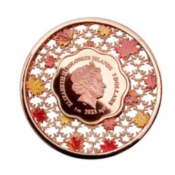 2 oz FILIGRÁN MAPLE LEAF 2023 SOLOMON ISLAND