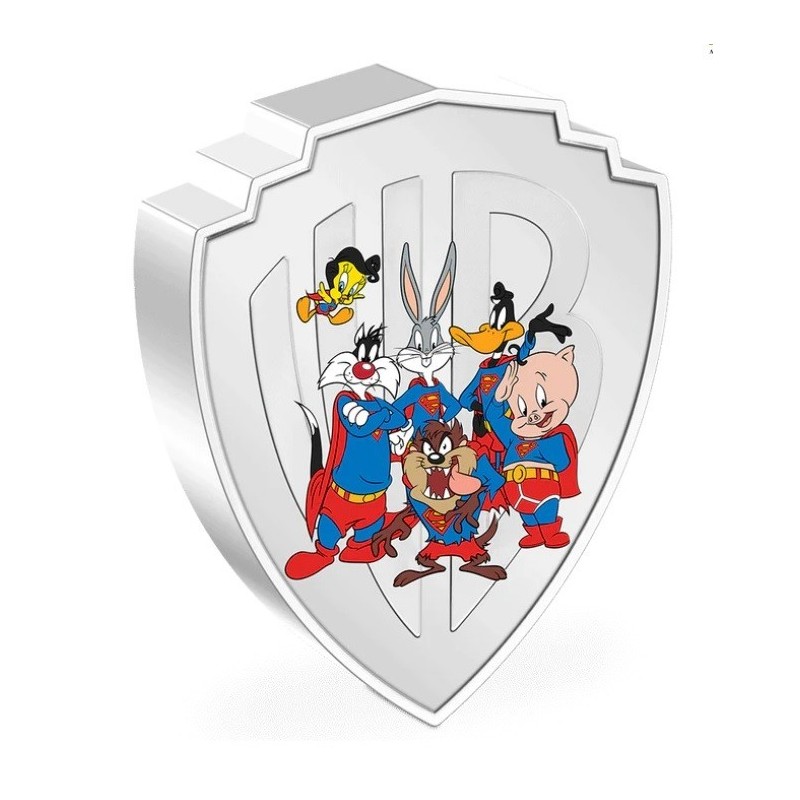 100th Anniversary WB - Superman 2oz Silver Coin 2023 Ag