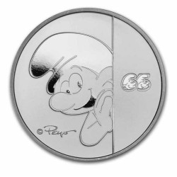 1 oz Smurfs 65.anniversary NIUE 2023 BU