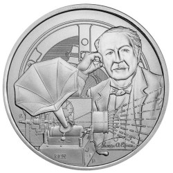 1 oz Inspirující ikony: Thomas Edison 2023 BU (7.)